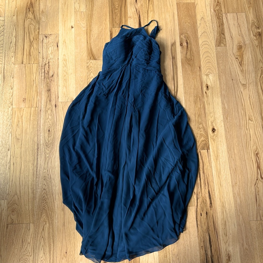 Azazie Dark Navy Ginger dress A10